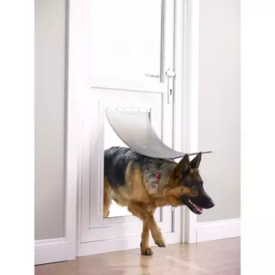 Chatière Staywell Aluminium pour Gros Chien - Robuste et Isolante